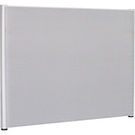 Lorell Panel System Partition Fabric Panel - 60" Width x 48" Height - Fabric, Steel - Gray Product Image 