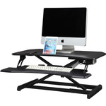 Lorell Desk Riser, USB, Electric, 33-1/2"x20"x19-1/4", BK (LLR99530) View Product Image