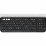 Logitech K780 Multi-Device Wireless Keyboard - Wireless Connectivity - Bluetooth - 33 ft - 2.40 GHz - USB Interface Product Image 