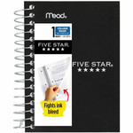 Mead Five Star Fat Lil' Wirebound Notebook - 200 Pages - Plain - Coilock - 4" x 5 1/2" Sheet Size - Assorted Poly Cover Product Image 