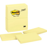 Post-It; Notes Original Notepads (MMM655YWBD) Product Image 