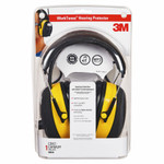 3M Earmuff Safety Headset w/Radio, Noise Reductn, LCD, BK/YW (MMM9054100000V) View Product Image