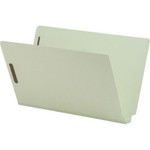 Nature Saver Legal Recycled End Tab File Folder - 8 1/2" x 14" - 2" Expansion - 2" for Folder - 25 pt. - Pressboard Product Image 