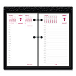 Brownline Daily Calendar Pad Refill, 6 x 3.5, White/Burgundy/Gray Sheets, 12-Month (Jan to Dec): 2025 View Product Image
