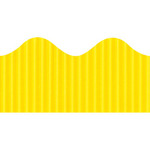 Bordette Decorative Border - Rectangle with Scalloped Trim Shape - Pin-up - Fadeless - 4" Height x 2.25" Width x 600" Length - Canary Product Image 