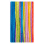Pacon Chenille Stems, 6mm x 12", 100/PK, Neon AST (PAC711004) View Product Image
