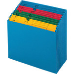 Pendaflex Desktop Project File, A-Z Format,12 Pockets, Letter, Blue (PFX20134) View Product Image