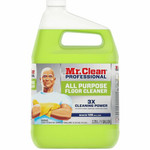 Mr. Clean Professional Finished Floor Cleaner - For Tile - Liquid - 128 fl oz (4 quart) - Residue-free - Yellow - (PGC02621) Product Image 