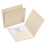 Smead Top Tab File Folders with Inside Pocket, Straight Tabs, Letter Size, Manila, 50/Box (SMD10315) View Product Image