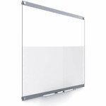 Quartet Infinity Customizable Dry-Erase Board - 36" (3 ft) Width x 24" (2 ft) Height - Clear/White Glass Surface - Rectangle - Horizontal/Vertical - Magnetic Product Image 