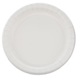 SOLO Bare Eco-Forward Clay-Coated Paper Dinnerware, ProPlanet Seal, Plate, 8.5" dia, White, 125/Pack, 4 Packs/Carton (SCCMP9BR2054) View Product Image