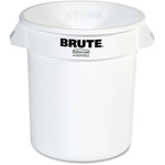 Rubbermaid Commercial Brute 10-Gallon Vented Container (RCP261000WH) View Product Image