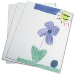 Art Street Canvas Panel, 12 x 9,  0.13 Thick, White, 3/Pack View Product Image