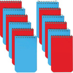 Rediform Memo Notebooks, Narrow Ruled,60 Shts, 3"x5", 12/BX, AST (RED31120BX) View Product Image