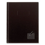 Blueline Professional Quad Notebook, Quadrille Rule (4 sq/in), Black Cover, (96) 9.25 x 7.25 Sheets View Product Image