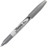 Newell Brands Sharpie, Permanent, Fine Point, 2/PK, Metallic Silver (SAN39108PP) Product Image 