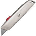 Sparco 3-position Retractable Blade Utility Knife - 1 Stainless Steel Blade - 6" Cutting Length - Retractable, Heavy Duty Utility Blade Product Image 