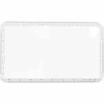 Sparco Handheld Magnifier - Magnifying Area 5" Width x 8.88" Length - Overall Size 9.8" Height x 5.8" Width Product Image 