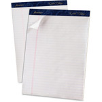 TOPS Gold Fibre Ruled Perforated Writing Pads - Letter - 50 Sheets - Watermark - Stapled/Glued - Front Ruling Surface Product Image 