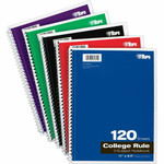 TOPS 3 - subject College Ruled Notebook - Letter - 120 Sheets - Wire Bound - Letter Product Image 
