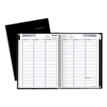 AT-A-GLANCE DayMinder Hardcover Weekly Vertical-Column Format Appointment Book, 11 x 8, Black Cover, 12-Month (Jan to Dec): 2024 View Product Image