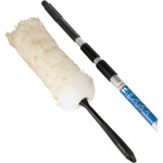 Unger Duster Telescoping Pole Kit - Lamb's Wool Bristle - 52" Overall Length - Cream Product Image 