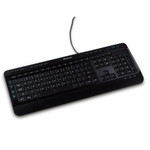 Verbatim Keyboard, Illuminated, USB Connection, Corded (VER99789) Product Image 