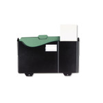 Universal Grande Central Filing System Add-On Pocket, Legal/Letter Size, 15.75" x 3.13" x 9.75", Black (UNV08136) View Product Image