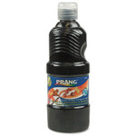 Prang Washable Paint, Black, 16 oz Dispenser-Cap Bottle (DIX10709) View Product Image