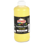 Prang Ready-to-Use Tempera Paint, Yellow, 16 oz Dispenser-Cap Bottle (DIX21603) View Product Image