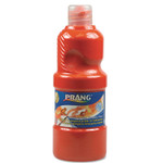Prang Washable Paint, Orange, 16 oz Dispenser-Cap Bottle (DIX10702) View Product Image