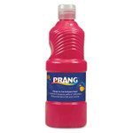 Prang Ready-to-Use Tempera Paint, Red, 16 oz Dispenser-Cap Bottle (DIX21601) View Product Image