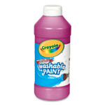 Crayola Washable Paint, Magenta, 16 oz Bottle (CYO542016069) View Product Image