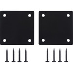 Lorell Mounting Plate for Modular Device - Black - Iron Product Image 