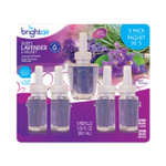 BRIGHT Air Electric Scented Oil Air Freshener Refill, Sweet Lavender and Violet, 0.67 oz Bottle, 5/Pack, 6 Pack/Carton View Product Image