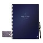 Rocketbook Fusion Smart Notebook, Seven Assorted Page Formats, Blue Cover, (21) 11 x 8.5 Sheets View Product Image