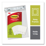 Picture Hanging Strips, Removable, Holds Up To 3 Lbs Per Pair, Medium, 0.63 X 2.75, White, 22 Pairs/pack View Product Image