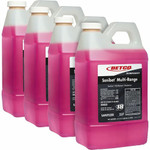 Betco Symplicity FastDraw 18 Sanibet MultiRange Sanitizer - Concentrate - 67.6 fl oz (2.1 quart) - Rinse-free, Versatile, Disinfectant - Pink Product Image 