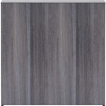 Lorell Weathered Charcoal Laminate Bookcase (LLR69626) View Product Image