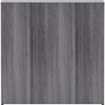 Lorell Weathered Charcoal Laminate Bookcase (LLR69626) View Product Image