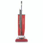 Sanitaire TRADITION Upright Vacuum SC888K, 12" Cleaning Path, Chrome/Red View Product Image