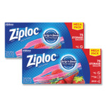 Ziploc Seal Top Bags, Gallon, 10.75" x 10.56", Clear, 75 Bags/Pack, 2 Packs/Box View Product Image