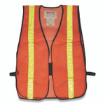 PIP Hook and Loop Safety Vest, One Size Fits Most, Hi-Viz Orange with Yellow Prismatic Tape View Product Image