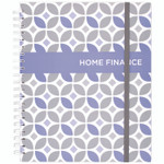 AT-A-GLANCE Day Runner Monthly Home Finance Organizer, 5 Column Format, Black/Green/White Cover, 11 x 9 Sheets, 30 Sheets/Book View Product Image
