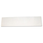 Diversey Disposable Microfiber Mop Pad, Wet Mop, White, 60cm, 250/Carton (DVO3345274) View Product Image