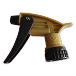 TOLCO 320ARS Acid Resistant Trigger Sprayer, 9.5" Tube, Fits 32 oz Bottle with 28/400 Neck Thread, Gold/Black, 200/Carton (TOC110580) Product Image 