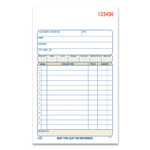 Adams 3-Part Sales Book, 12 Lines, Three-Part Carbonless, 4.19 x 7.19, 50 Forms/Pad, 10 Pads/Carton Product Image 