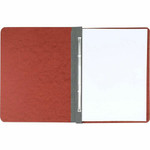 ACCO Letter Recycled Report Cover - 3" Folder Capacity - 8 1/2" x 11" - 20 pt. - Red - 50% Recycled Product Image 