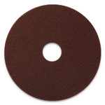 Ecoprep Epp Specialty Pads, 20" Diameter, Maroon, 10/carton (AMF420720) View Product Image