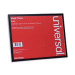 Universal Metal Photo Frame, Aluminum, 8.5 x 11, Black (UNV76840) View Product Image